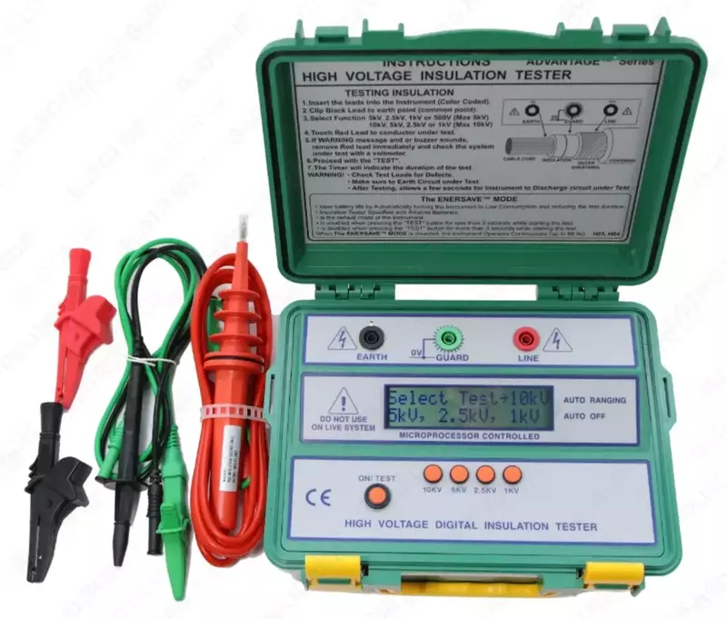 4104 IN — цифровой измеритель сопротивления изоляции
