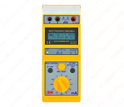 2712 EL ИЗМЕРИТЕЛИ ПАРАМЕТРОВ УЗО