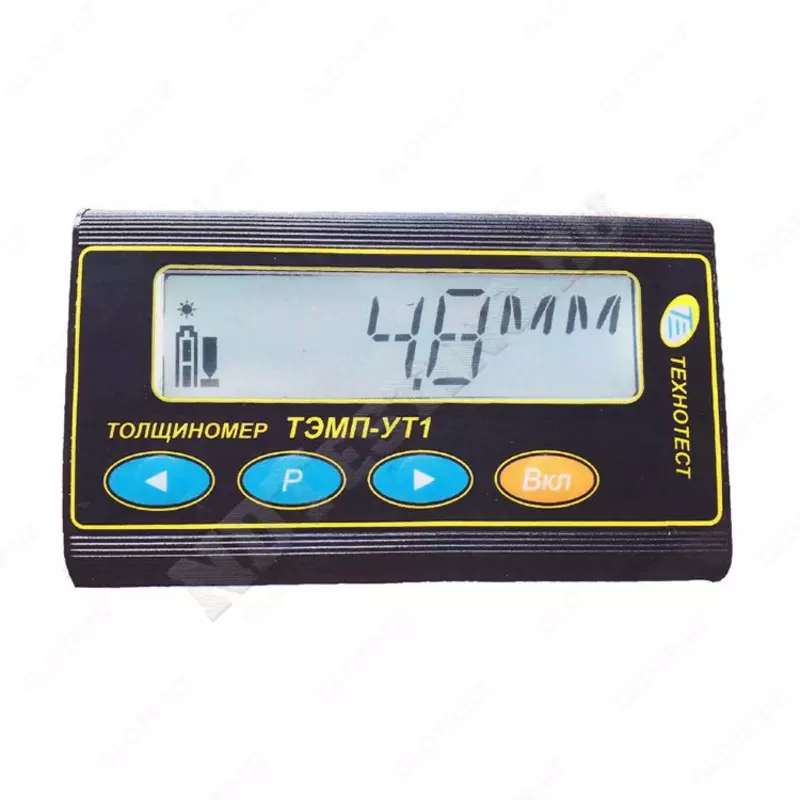 УЛЬТРАЗВУКОВОЙ ТОЛЩИНОМЕР В МЕТАЛЛИЧЕСКОМ КОРПУСЕ ТЭМП-УТ1C