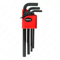 Rodex Hex rozetkali kaliti toplami (9 dona) uzunligi