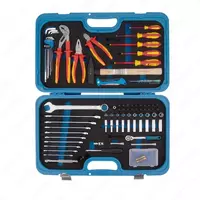 Набор электрика NORGAU Industrial в пластиковом кейсе 70 предметов  N1000E