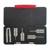 Набор насадок NORGAU Industrial к штангенциркулям для измерения канавок и пазов  5 пар