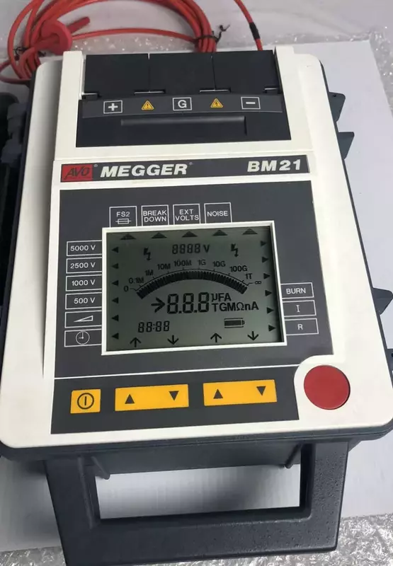 MEGGER BM-21 5kV 5TOhm gacha bolgan raqamli izolyatsiya olchagich