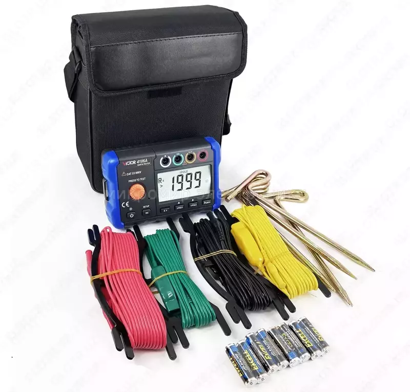  Viktor 4106A - erga qarshilik olchagich - 