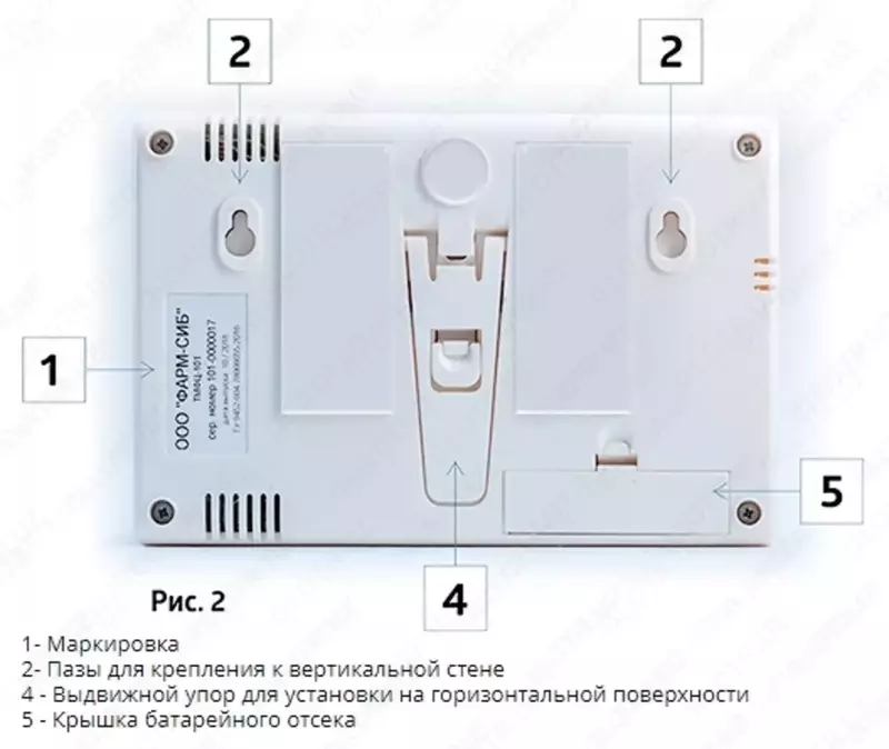  Gigrometr Farmatsevt TMFC-211 Davlat bilan. tekshirish (SI Davlat reestriga kiritilgan) (qayta foydalanish mumkin) - 