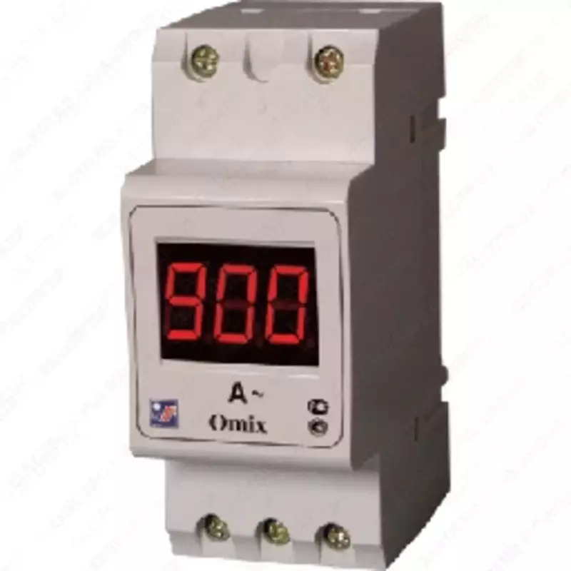 DIN RAIL OMIX D2-A-1-0 5 DAGI BIR FAZALI AMMETR.