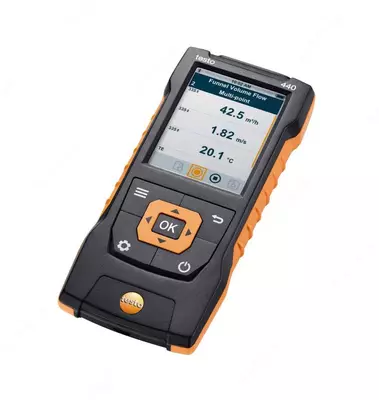 testo 440 Прибор для измерения скорости и оценки качества воздуха в помещении