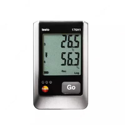 testo 176 H1 - 4 kanalli harorat va namlik malumotlarini qayd qiluvchi