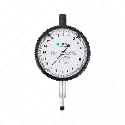 Головка измерительная часового типа NORGAU Industrial 5 /0.001  NI в пластиковом футляре