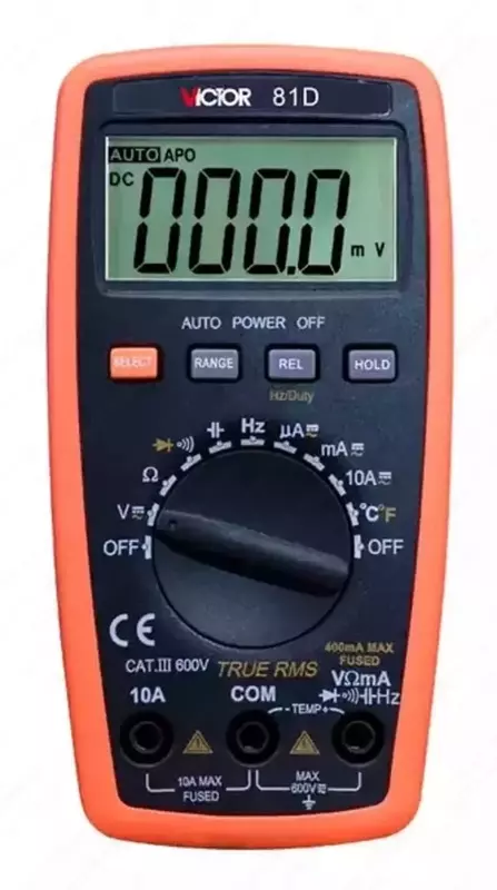 Victor 81D — мультиметр цифровой