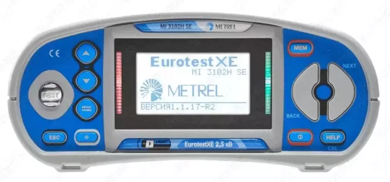 MI 3100 S - S2026 tuproq qarshiligini olchash uchun toplamga ega kop funktsiyali elektr ornatish parametrlari olchagichi