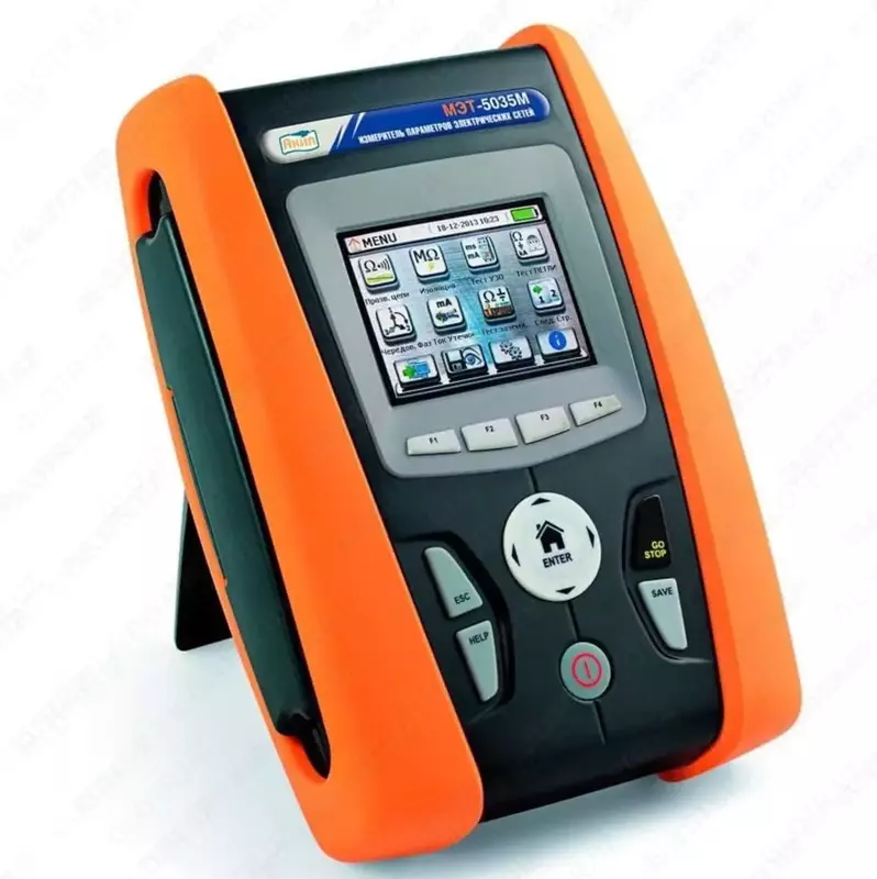 МЭТ-5035М — многофункциональный электрический тестер для измерения параметров электрических сетей и электрооборудования