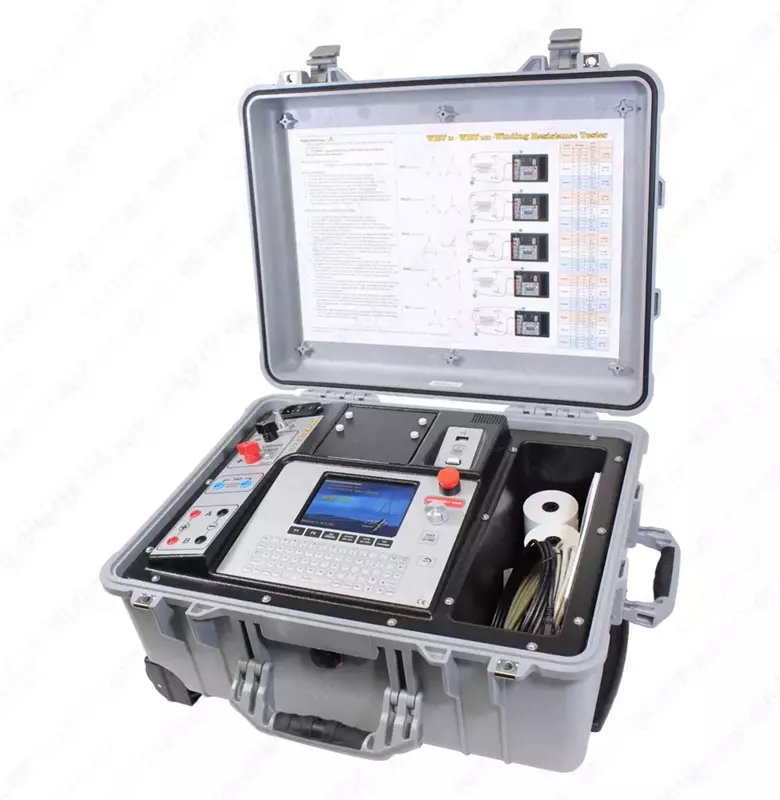 WRT-10D — измеритель сопротивления обмотки с размагничиванием