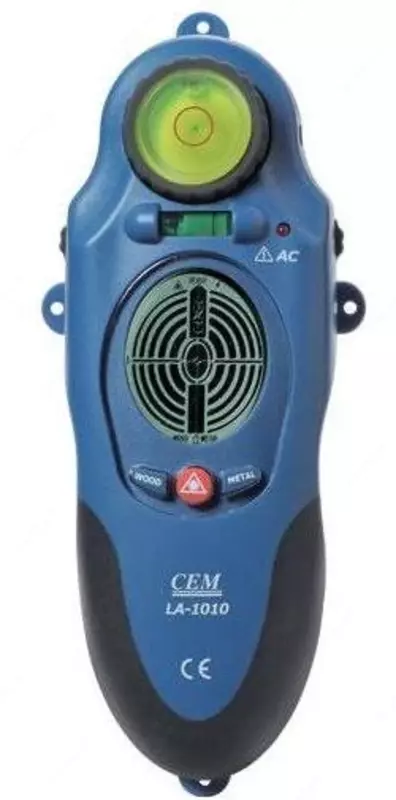 LA-1010 tester (detektor) lazer sathi bilan yogoch / metall / simlarni qidirish uchun