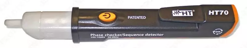 HT70 - bir kutupli fazali kuchlanishni tekshirgich-indikator