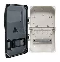 Tarqatish kengashi menteşeli plastik ShchURn-P 3/8 (379x216x113) IP55 EKF PROxima