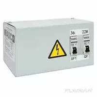 Ящик с понижающим трансформатором ЯТП 0.25кВА 220/12В EKF Basic