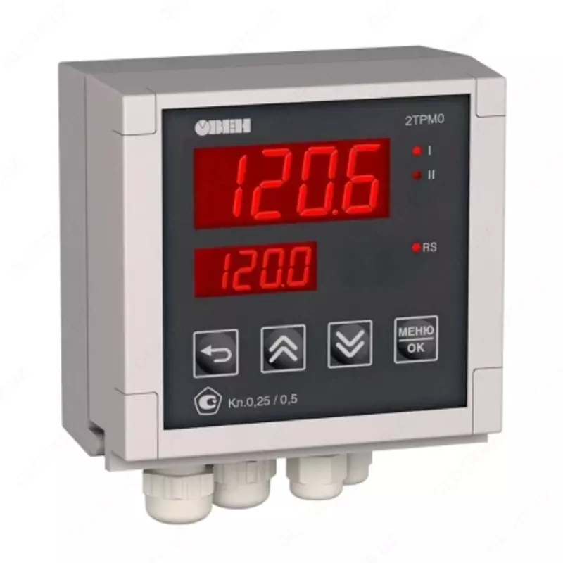 Двухканальный измеритель с интерфейсом RS-485 2ТРМ0 (обновленный)
