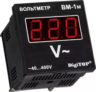 Вольтметр ВМ-1М щитовой DigiTop