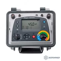 DLRO10HDX raqamli mikroohmmetr bolib  u sinov qisqichlari bilan birga keladi