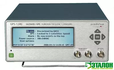 GPS-12RG — рубидиевый стандарт частоты с синхронизацией по GPS