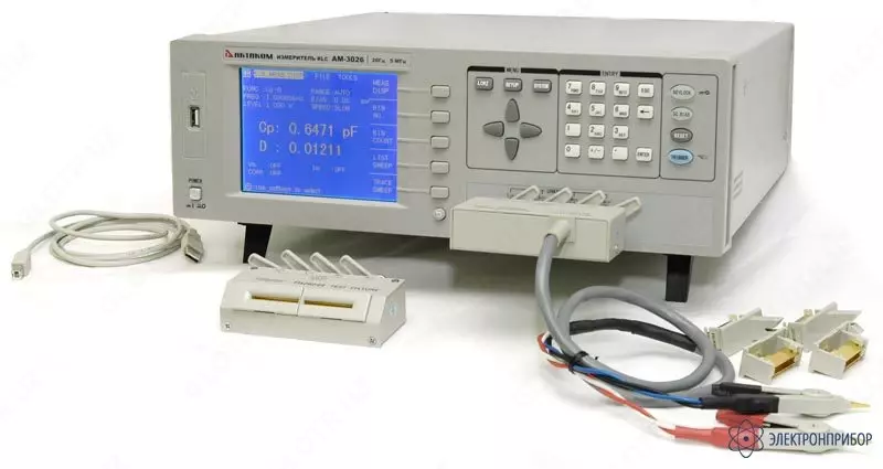 AM-3026 - LXI standartini qollab-quvvatlaydigan yuqori chastotali RLC hisoblagichi