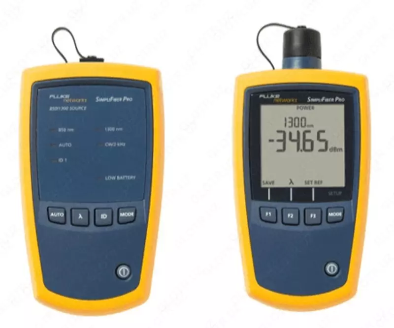 Fluke SimpliFiber Pro optik quvvat olchagichi va tolali sinov toplamlari