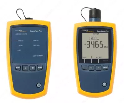 Fluke SimpliFiber Pro optik quvvat olchagichi va tolali sinov toplamlari