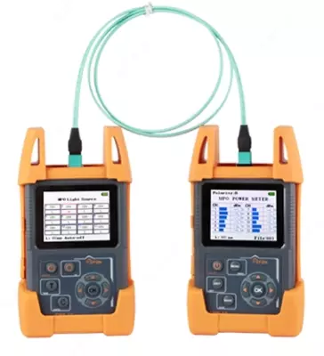 FMP-10 — оптический измеритель мощности для MPO (мама)  850 1300 1310 1550 нм  -60..+3 Дбм