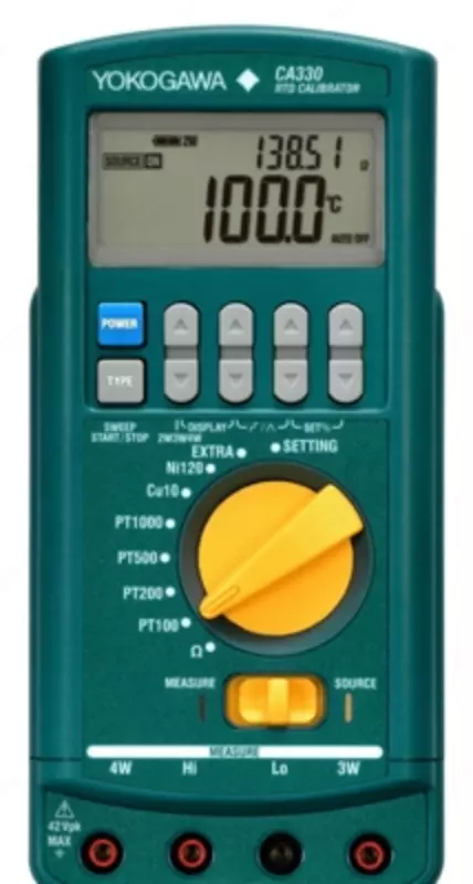CA330 - RTD signal kalibratori