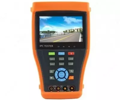 TIP-H-M-4.3(ver.2) - AHD/CVI/TVI/CVBS va IP video tizimlarining universal monitor-testchisi
