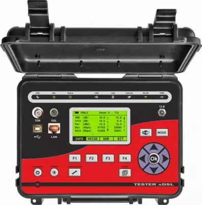 TESTER xDSL - reflektor va WiFi analizatorli xDSL analizatori