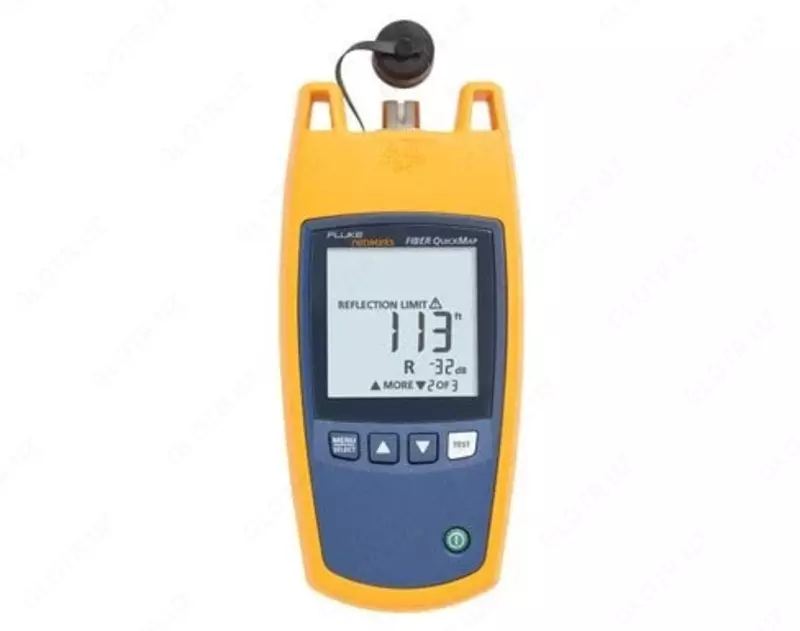 Fluke Fiber QuickMap — прибор поиска неисправностей и определения расстояния до них в многомодовых кабеля