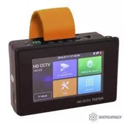 TIP-H-4(Qol) - AHD/CVI/TVI/CVBS va IP video tizimlarining universal bilak monitor-testchisi