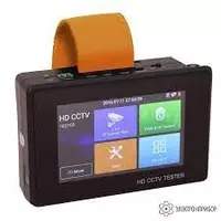 TIP-H-4(Qol) - AHD/CVI/TVI/CVBS va IP video tizimlarining universal bilak monitor-testchisi