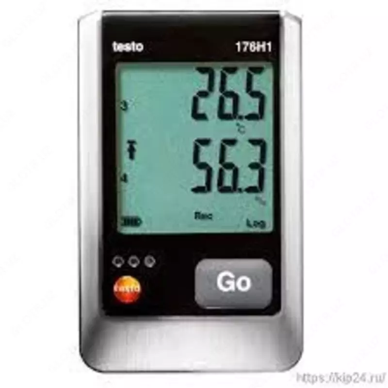 testo 176 H1 — 4х-канальный логгер данных температуры и влажности с разъемами для внешних зондов (NTC/емкостный сенсор влажности)