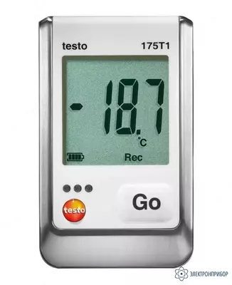 testo 175 T1 — 1-канальный логгер данных температуры с внутренним сенсором