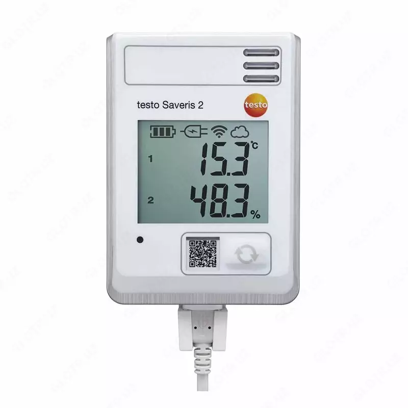 testo Saveris 2-H1 — wifi-логгер данных с дисплеем и встроенным сенсором температуры/влажности