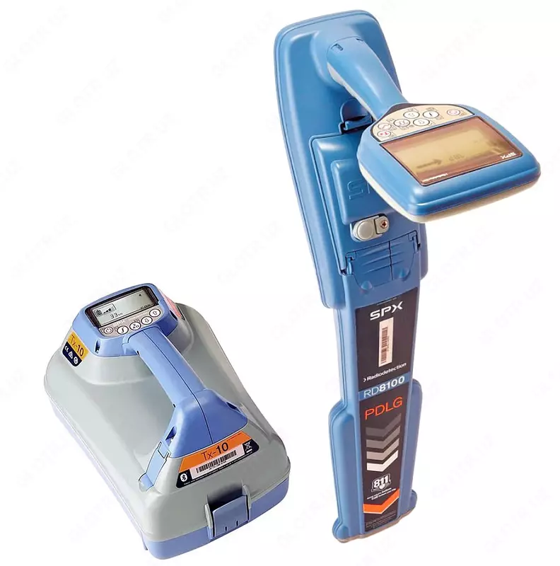 RD8100 PDLG с генератором Tx-5  сумкой — трассопоисковый комплект с функцией GPS