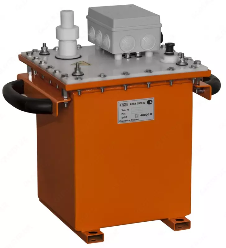 АИСТ СНЧ 30 — высоковольтная установка для испытания кабелей из сшитого полиэтилена