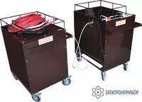 SVPA - akustik zarba tolqini generatori bilan kabellarni yoqish uchun yuqori voltli stend