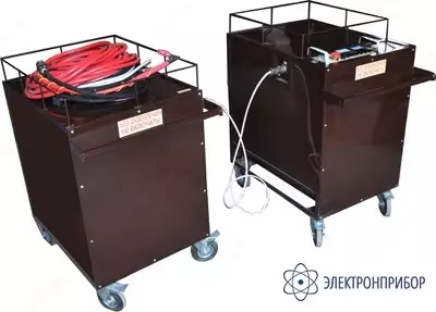 SVPA - akustik zarba tolqini generatori bilan kabellarni yoqish uchun yuqori voltli stend