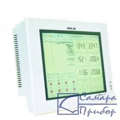 M660. 3M-kop kanalli elektron panelli registrator