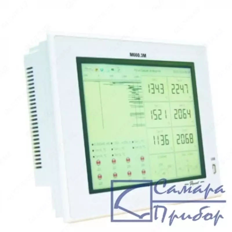 M660. 3M-kop kanalli elektron panelli registrator