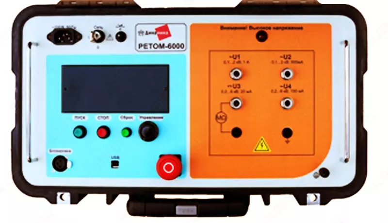 РЕТОМ-6000 Устройство измерительное электрической прочности и сопротивления изоляции