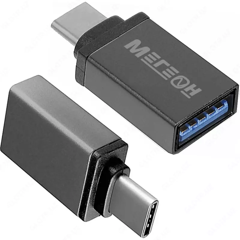 МЕГЕОН 33201К — переходник (USB-A мама - USB-C папа)