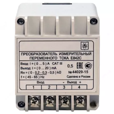 Преобразователь измерительный напряжения переменного тока Е842