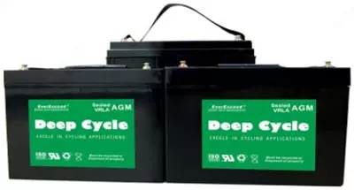   АККУМУЛЯТОР DEEP CYCLE AGM DP-1255