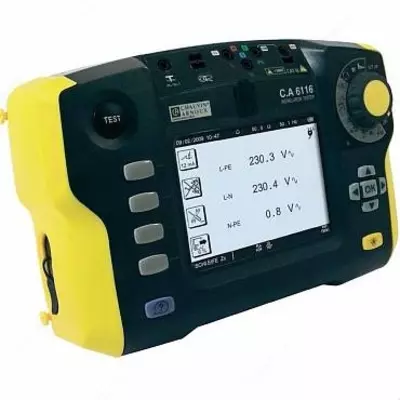 C.A 6116 qisqichsiz - elektr inshootlarini har tomonlama sinovdan o'tkazish uchun qurilma