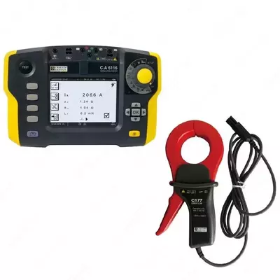 C.A 6116 qisqichsiz - elektr inshootlarini har tomonlama sinovdan o'tkazish uchun qurilma